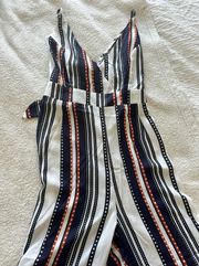 Striped Tie Romper