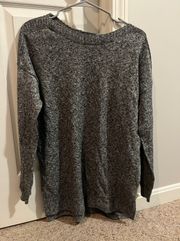 Gray Oversized Sweater