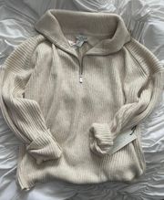 Quarter Zip Sweater 