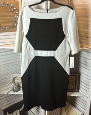 NWT Studio One Black and White Dress