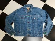 Vintage 90s Jewel Jean Jacket by The Limited Bejeweled Buttons Denim sz Medium