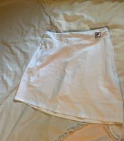 White Athletic Skirt