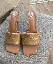 Vince Camuto Beige Mules 