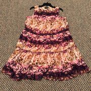 Sleeveless Ombré Effect Dress Sz 12