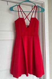 Charlotte Russe Red  dress