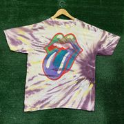 Tie Dye Rock Band T-Shirt Size Medium