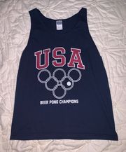 USA Beer Olympics Tank