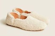 NWOT JCREW SHERPA FLATS