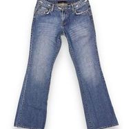 Vintage Y2K Buffalo David Bitton Low-Rise Flare Jeans Women’s size 8