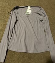 H&M Square Neck Long Sleeve