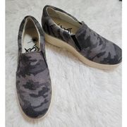 NWT NIB OTBT Forever Platform Camile Camo Slip On Sneakers Size 6.5