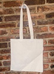 NWT Mate The Label Beige Organic Cotton Makin' Moves Teal Green Tote Bag Women's