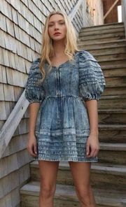 Sea New York - Dylan Womens Chambray Short Mini Dress Size 0