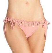 Robin Piccone Side Tie Crochet Bikini Bottom