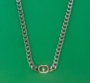Titanium Steel Link Chain Star Necklace for Men Women,Unisex Hip Hop Necklace