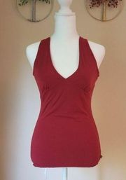 J-Lo Red Tank Top Tie-Knot Back Size Small Women’s