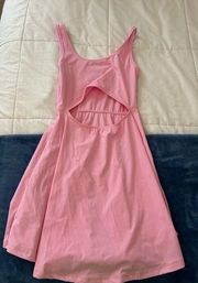 Pink tennis dress