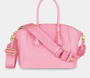 Givenchy Pink Mini Antigona Sport Leather Top Handle Bag Shoulder Bag Crossbody