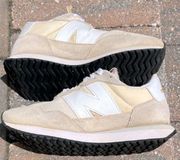 New Balance 237 The Intelligent Choice Women's Sneakers Calm Taupe White 9.5