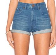 One Teaspoon Harlets High Rise Twisted Jeans Blue