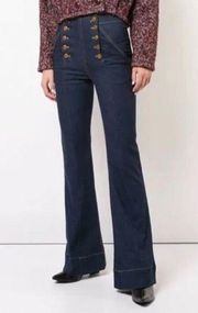 Ulla Johnson Ashton High-rise Jeans in Blue