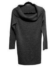 BCBGMaxAzria Grey Cowl-neck sweater Dress size medium