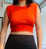 Knit Tie Sweater