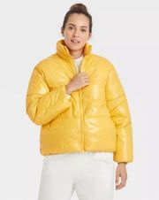 Yellow Puffer Jacket