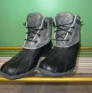 Gray Duck Boots