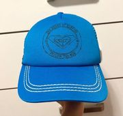 Roxy Follow The Sun Blue Trucker Hat