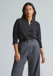 Everlane Silk button down blouse