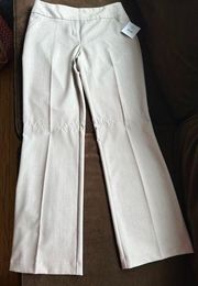 Ellen & Tracey Company NWT Essential Beige Low Waist  Wide Leg Pants Sz 6.