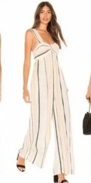 Breezin’ Through Striped Jumpsuit, S