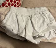 White Hotty Hot 2.5” Shorts