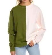 La Detresse The Lovers ColorBlocked Sweatshirt NWT Size XS