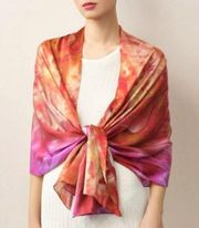 100% silk scarf, Brand: Shanghai Woo