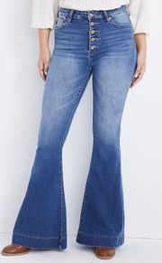 High-Rise Flare Jeans