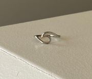 Silver Wave Ring