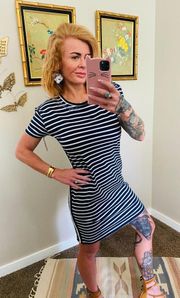 NWT Junk Good Clothing Striped “Party In The USA” Dress 