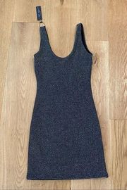 Lali + Layla Tank Bodycon Mini Dress in Dark Gray