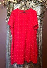 Red SHEIN dress