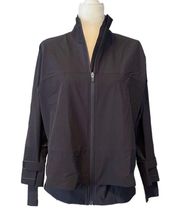 Sweaty Betty Fast Lane Running Jacket Black Size Medium