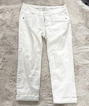 Straight white  jeans