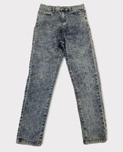 Forever 21 High Rise Acid Wash Jeans 27