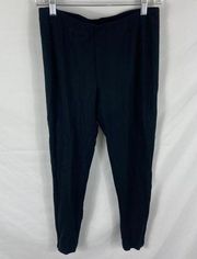 J Jill Ponte Leggings Black Size Medium Petite