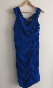 Nicole Miller silk bodycon‎ prom Dress