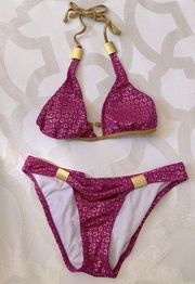 Vintage Guess Monogram Bikini - Rare Y2K Bratz doll