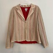 Chicos vintage silk blazer