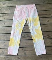 Levi’s Levi Strauss & Co. 501 ‘93 Tie Dye Jeans