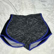 Nike  Women's Medium Tempo Dri Fit Black and Purple Running Shorts Size Small